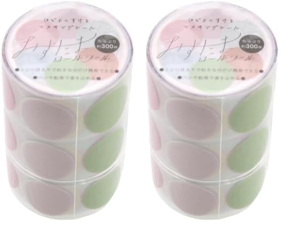 Amazon.co.jp: サンスター文具 シール ロールシール みずたまロール